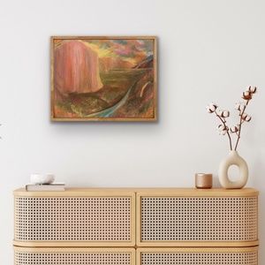 Yosemite National Park Original Painting 25 x 18